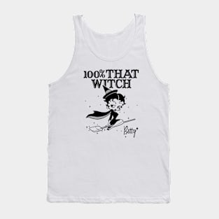 BETTY BOOP - 100% THAT witch Tank Top